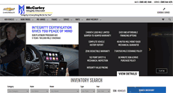 Desktop Screenshot of mccurleyintegritychevrolet.com